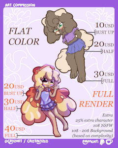 Price List by Cristalyzed