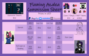 2026 Commission Sheet by BabyAzalea