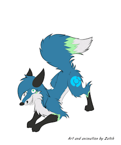 Zatch Happy wag Animation Tryout by srfx18