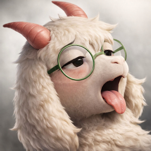 Ralsei Expressions [AI Enhanced] by Maseru