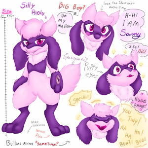 Samy the Riolu official character reference by Samykri
