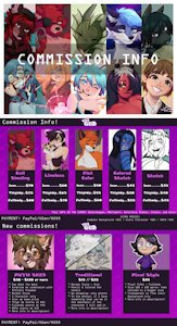 ✦ COMMISSION INFO ✦ by Th3Geo