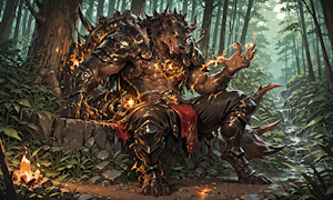 Protecter of the forrest by Fuzzycubby