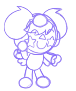 Gabby Vibing (WIP) by DreamADoodle