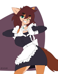 Happy maid by RetroJet