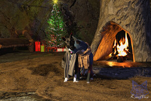 Christmas Nuzzle by KaerfFlow