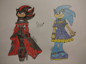 Sonadow In Dresses by Beezi26