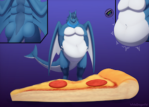Pizza Slice (3/6) by WhiteDragonFat