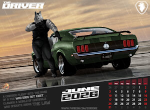 Driver Calendar 2026 -- June by ZorroRe