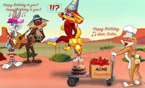 Dos Coyotes, Cake vs Cake by mreiof