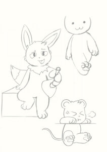 batch of old doodles by MaxNChee