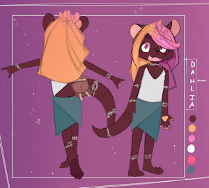 Dahlia Ref by BlushieBunny