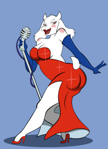 Toriel the Singer by HunterZero