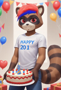 Happy Birthday For Me 27th 🎂 by AlexRakoon