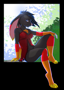 Liking the view honey? by SynnfulTiger