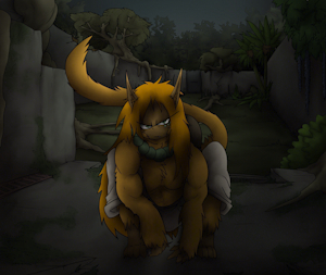 MA THERE'S A WEIRD STRAY CAT OUTSIDE by SomeDeviantOcelot