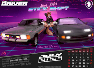 Driver Calendar 2026 -- July by ZorroRe