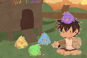 Eddie and some Chicks! by OOOeyGoooey