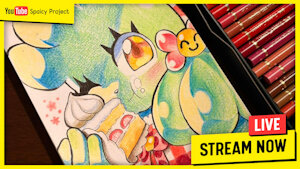 STREAMING - Working on Traditional Commissions by Spaicy