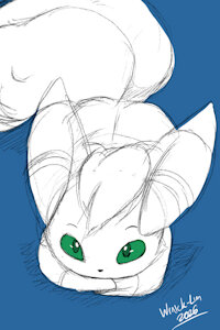 Sketch 486 - Meowstic by WinickLim