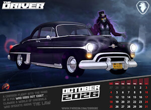 DRIVER Calendar 2026 -- October by ZorroRe