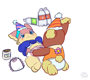 Change during Party by HangyakuNeko