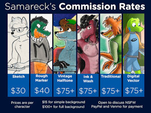 Commission Rates by Samareckk