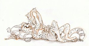 Yay, kitties! By Allesia by Salmy