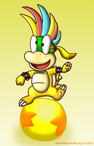Lemmy Koopa by MarioRPGEmilie