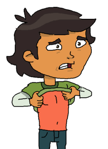 Scott Denoga Showing his Bellybutton 2 by ChavoAndFriends