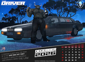 DRIVER Calendar 2026 -- December by ZorroRe