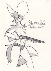 Armed: Stevens 520 by Simonov