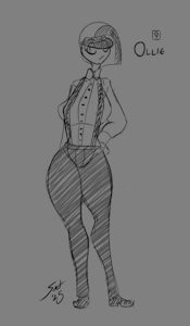 Sali Draws - Ollie by GrayscaleRain