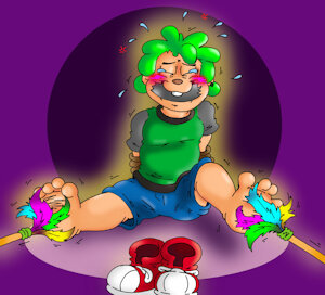 Tyler Chipmunk: Tickle'd Toes! by KnightRayjack