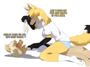 Caught by the Naughty Fox by ROO310