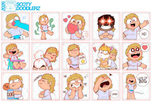 Sticker For Sydney by ScottJames27