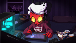 Terry Late Night Drawing by PrismaNoodle