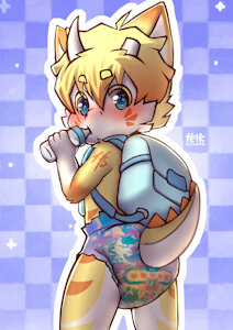 back from adventure, straight to milkies by xiaoahwei