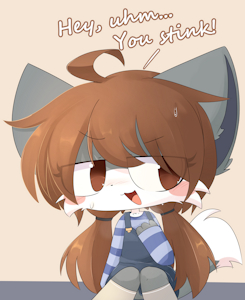 Bluffing Kuroupi by clyndemoon