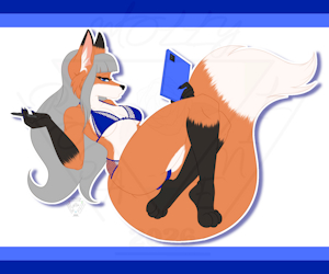 Nsfw Artist YCH First Fox by MollyRosaline