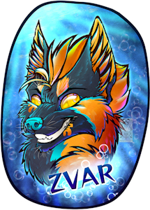 Badge Comish - Zvar by TwilightSaint