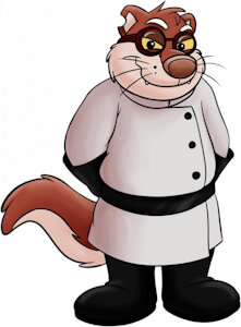 Mink Fanart by Hubie by BrokGame