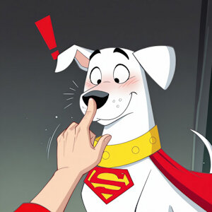krypto gets booped by ArpDelt