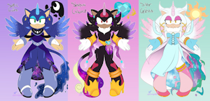 Sonic X MLP Princess Adopts by LilCrazyBat