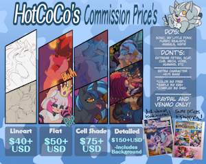Commission Sheet [Open] by HotCoCo