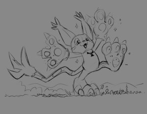 Gatomon Fun Times by Tyrnn