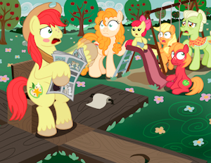 Dropping Some Brown Apples by COL95JAC