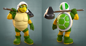 Andre the Sledge Bro by cinnamoncookies