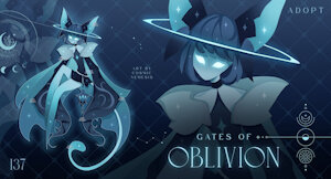 Gates of Oblivion - Open - ADOPT by CosmicNemesis09