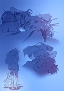 Sleepy Kittens by Zummeng